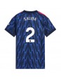 Billige Arsenal William Saliba #2 Bortedrakt Dame 2025-26 Kortermet